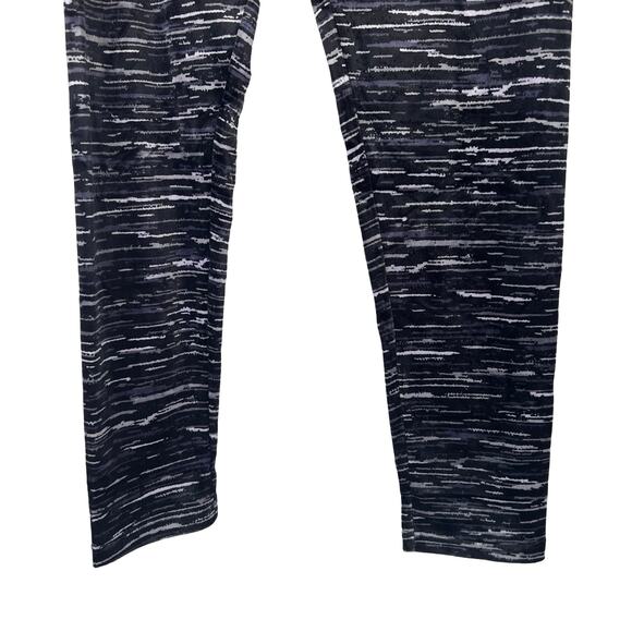 A293100 CUDDL DUDS Double Plush Velour Leggings Black Texture M - Picture 3 of 7